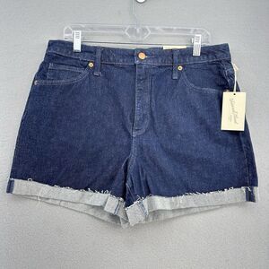 Universal Thread Women's Denim Shorts - Dark Blue